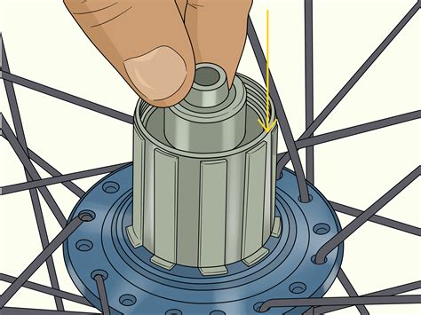 replace bicycle wheel hub|front wheel hub assembly diagram.